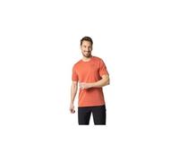 Odlo ascent 365 linear short sleeve jersey red