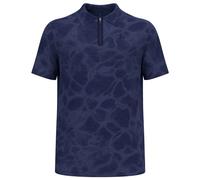 ODLO Ascent Chilltec Polo Shirt S/s - Uomo - Blu - Taglia L- modello 2025