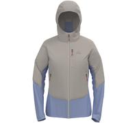ODLO Ascent Hybrid - giacca ibrida - donna XL Grey/Blue woman Recycled Polyamide,Mulesing Free,Lana Merino,Recycled Polyester