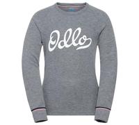 Odlo Bambini Maglia Funzionale a Maniche Lunghe con Grande Logo Active Warm Eco