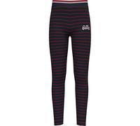 Odlo Bambini Pantaloni lunghi funzionali con stampa a righe ACTIVE WARM ORIGINALS ECO