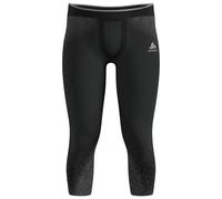Odlo - Base Layer Bottom 3/4 Performance Warm Blackcomb - Intimo sintetico S nero