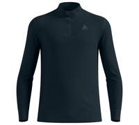 Odlo - Baselayer Top Turtle Neck L/S Half Zip Merino 2 - Intimo lana merinos L blu