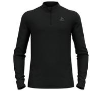 Odlo - Baselayer Top Turtle Neck L/S Half Zip Merino 2 - Intimo lana merinos XL nero