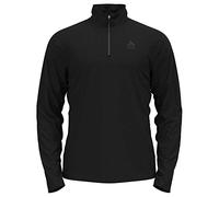 Odlo BERRA_542492, Maglia a maniche lunghe con mezza zip Uomo, Nero, XXL