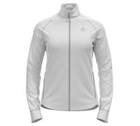 ODLO Berra - felpa in pile - donna XS White woman Recycled Materials,Made In Eu