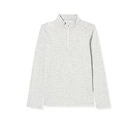 Odlo Berra Kids_542499, Maglia a maniche lunghe con mezza zip Bambini e ragazzi, Grey Melange, 116