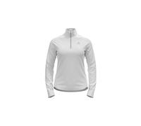 Odlo berra maglia 1 2 zip bianco donna