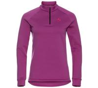 ODLO Berra Mid Layer - felpa in pile - donna XS Dark Pink woman Recycled Materials