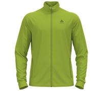 ODLO Berra Mid Layer - felpa in pile - uomo M Green man Recycled Materials