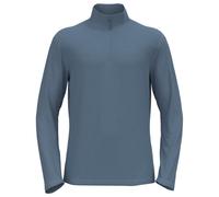 ODLO Berra Mid Layer - felpa in pile - uomo M Light Green/Green man Recycled Materials,Made In Eu