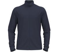 ODLO Berra Mid Layer - felpa in pile - uomo S Dark Blue man Recycled Materials
