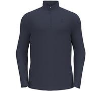 ODLO Berra Mid Layer - felpa in pile - uomo S Dark Blue man Recycled Materials,Made In Eu