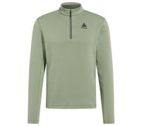 ODLO Berra Mid Layer - felpa in pile - uomo S Green man Recycled Materials,Made In Eu