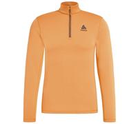 ODLO Berra Mid Layer - felpa in pile - uomo S Orange man Recycled Materials,Made In Eu