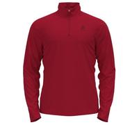 ODLO Berra Mid Layer - felpa in pile - uomo XL Red man Recycled Materials,Made In Eu