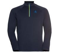 Odlo - Besso Mid Layer 1/2 Zip - Pullover in pile XL blu