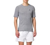 Odlo Bl Top Crew Neck S/S Active Warm - Grey Melange Intimo - Uomo, Uomo, Grey Melange, S
