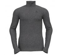 Odlo - BL Top Turtle Neck L/S Half Zip Active Warm - Intimo sintetico L grigio