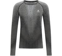 ODLO Blackcomb Eco Bl Top Crew Neck L/s - Uomo - Grigio / Nero - Taglia L- modello 2025