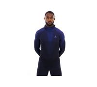 Odlo - Performance Warm Blackcomb Bl Top Facemask L/S - Intimo sintetico XL blu