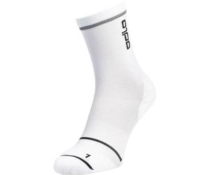 ODLO Ceramicool Reflective Socks Micro Crew - Unisex - Bianco - Taglia 42-44- modello 2026