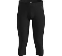 Odlo - Collant 3/4 in lana merino - BL Bottom 3/4 Merino 200 M Black per Uomo in Pelle - Taglia S - Nero