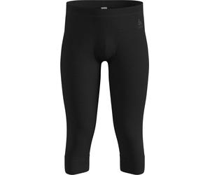 Odlo - Collant 3/4 in lana merino - BL Bottom 3/4 Merino 200 M Black per Uomo in Pelle - Taglia S - Nero