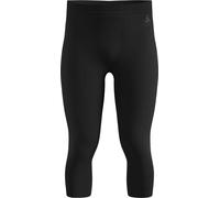 Odlo - Collant tecnici da uomo - BL Bottom 3/4 Performance Warm Eco M Black/Graphite Grey per Uomo - Taglia M - Nero