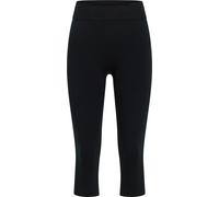 Odlo - Collant tecnico 3/4 versatile - Performance Warm Baselayer Bottom 3/4 W Black in Poliestere Riciclato - Taglia S - Nero