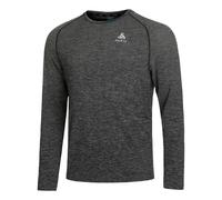 Odlo Crew Neck Essential Seamless Manica Lunga Uomini in grigio, Taglia: XXL