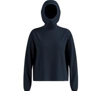 ODLO Cubic W - felpa con cappuccio - donna L Dark Blue woman Recycled Materials,Recycled Polyester