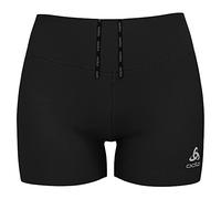 Odlo Donna Essential Sprinter Tight Short Abbigliamento da Running Calzamaglia da Corsa Black - Nero S
