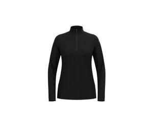 Odlo donna essentials light 1 2 zip maglione nero