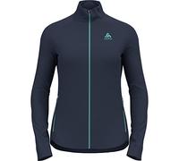 Odlo Berra Full Zip Fleece Blu XS Donna