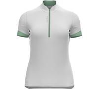 Odlo Donna Maglia da Ciclismo con Mezza Zip Essentials