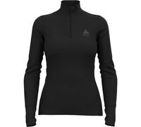 Odlo Maglia strato intermedio Merino 200 Demi Zip Nero XL Donna