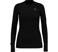 Maglia manica lunga odlo merino 200 nera donna