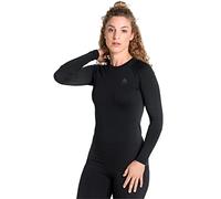 Maglia manica lunga odlo performance warm eco black donna
