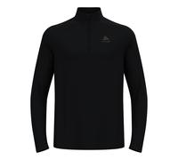 Odlo Essential 1/2 Zip Camicia da corsa Uomini - nero, nero