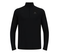 Odlo Essential 1/2 Zip Camicia da corsa Uomini - nero, nero