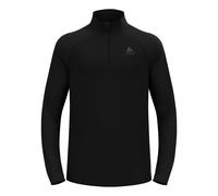 Odlo Maglia Fleece Half-Zip Essential Ceramiwarm Nero Uomo Taglia L