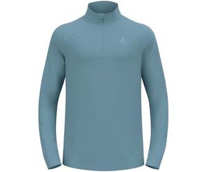 ODLO Essential Ceramiwarm Mid Layer 1/2 Zip - Uomo - Blu - Taglia XL- modello 2024