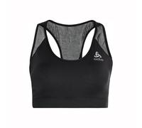 Reggiseno a rete essential da donna di odlo nero