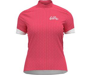 Odlo Essential Print_411961 - Maglia da Ciclismo da Uomo, Confezione da 1