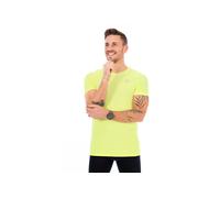 Odlo Essential Seamless Camicia da corsa Uomini-lime