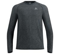 Odlo - Essential Seamless T-Shirt Crew Neck L/S - Maglia da corsa XXL grigio/nero