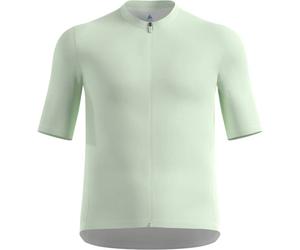 ODLO Essential T-shirt S/u Collar S/s Full Zip - Uomo - Verde - Taglia M- modello 2025