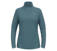 Odlo Essential Thermal_313261, Giacca in Pile Donna, Provincial Blue Melange, S