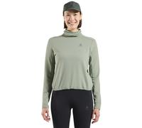 ODLO Essential Thermal W - felpa running - donna XS Light Green woman